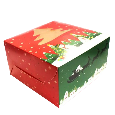 Christmas Cake Boxes