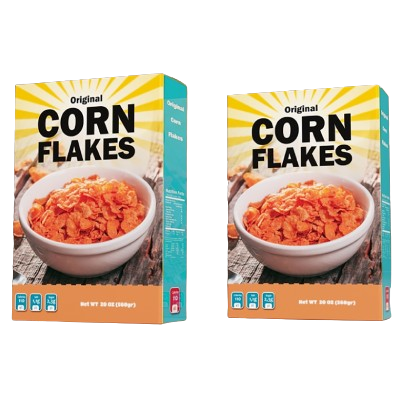 Corn Flakes Cereal Boxes