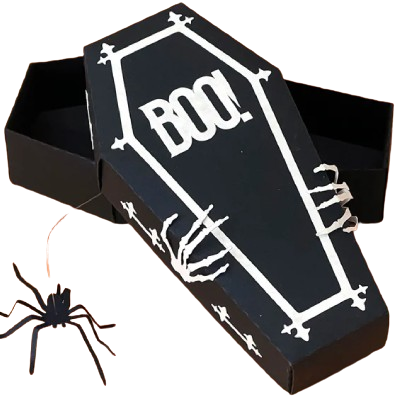 Bespoke Halloween Coffin Boxes