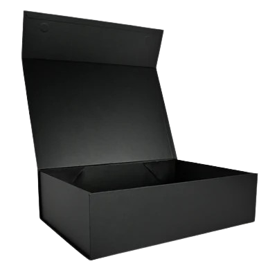 Bespoke Matte Black Magnetic Boxes