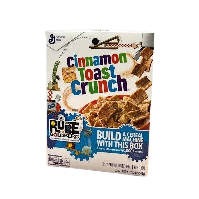 Rube Goldberg Cereal Boxes